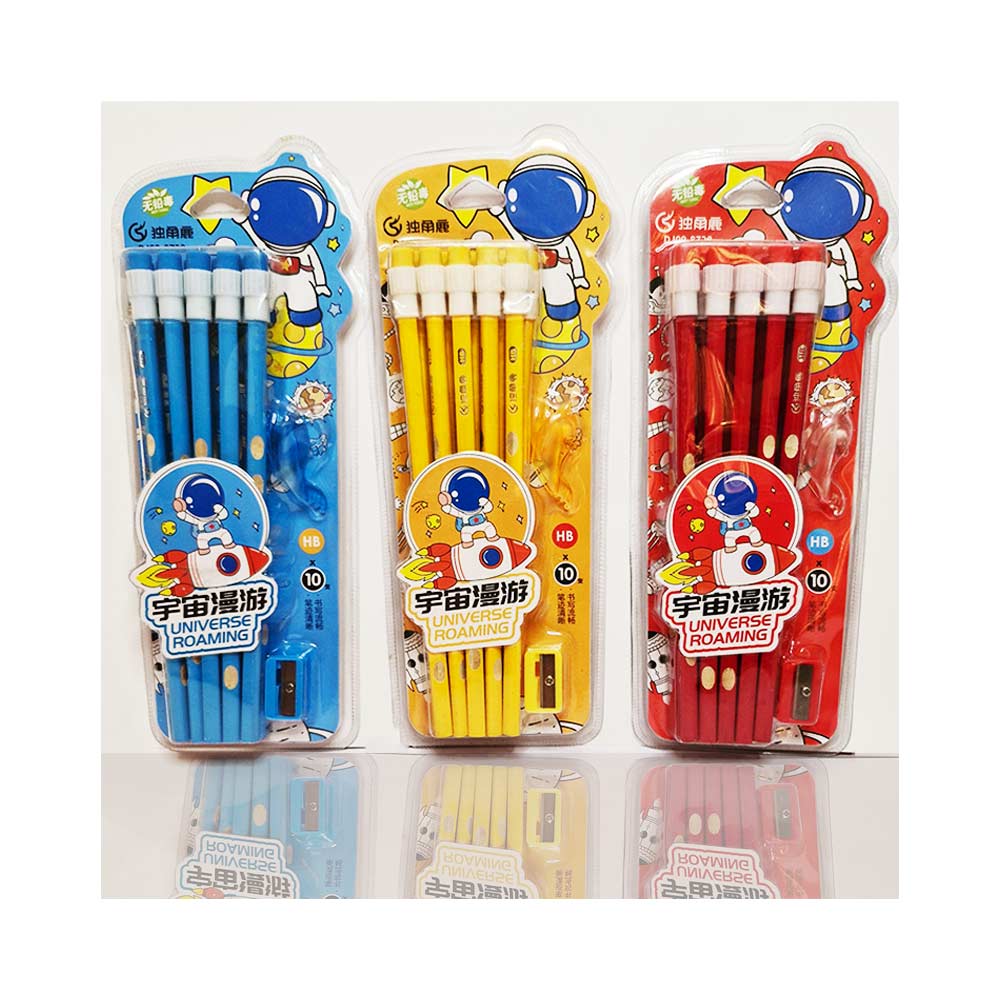 Space-Universe-Raoming-Pencil-Set