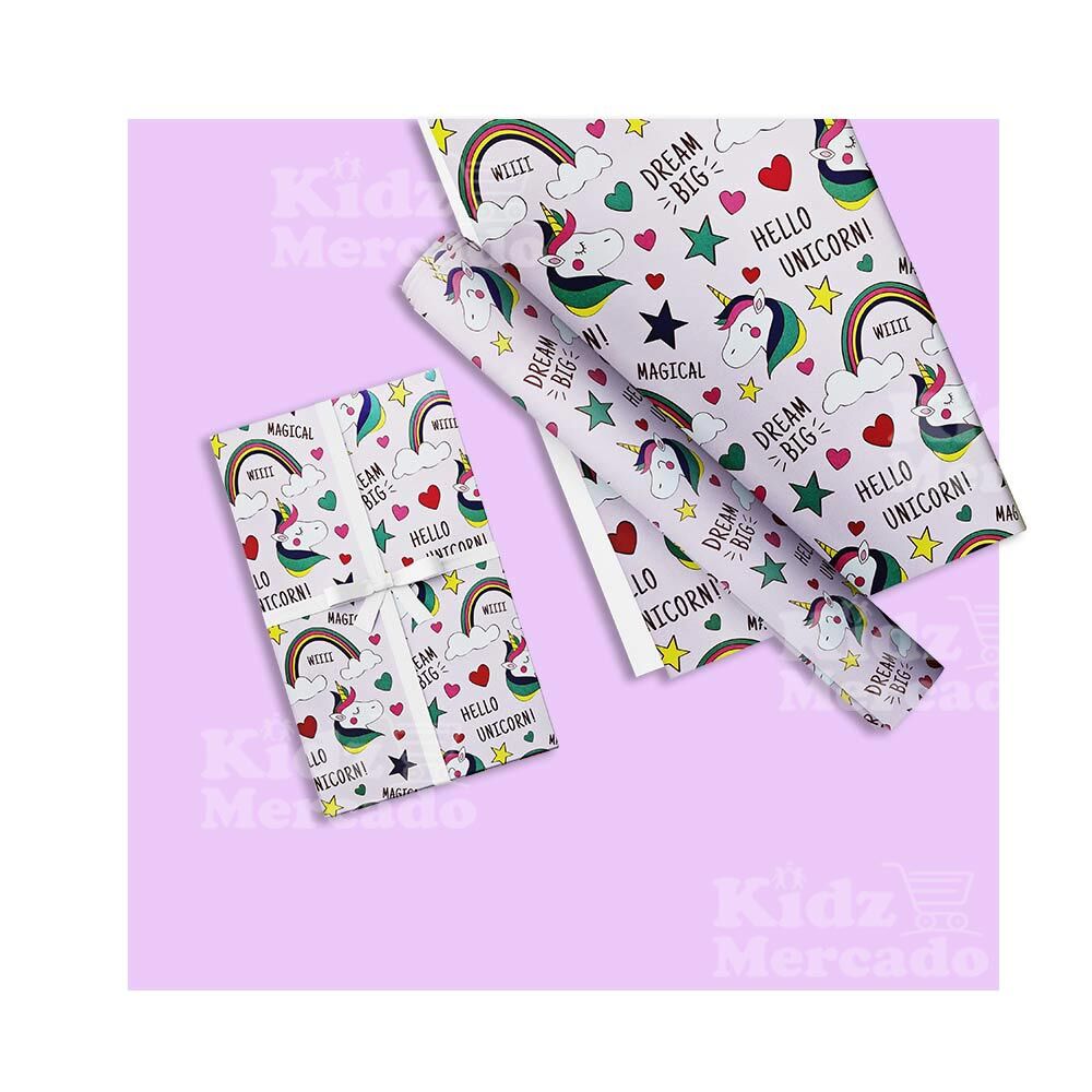 Gifting-Wrapping-paper-Unicorn-Purple