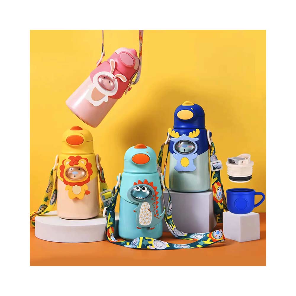 Cute Animal Kids Insulated Water Bottle-6