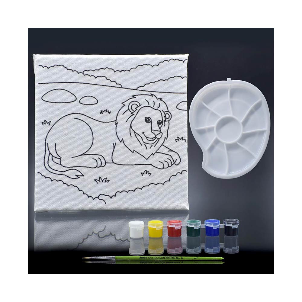 Canvas-with-Print-Lion4