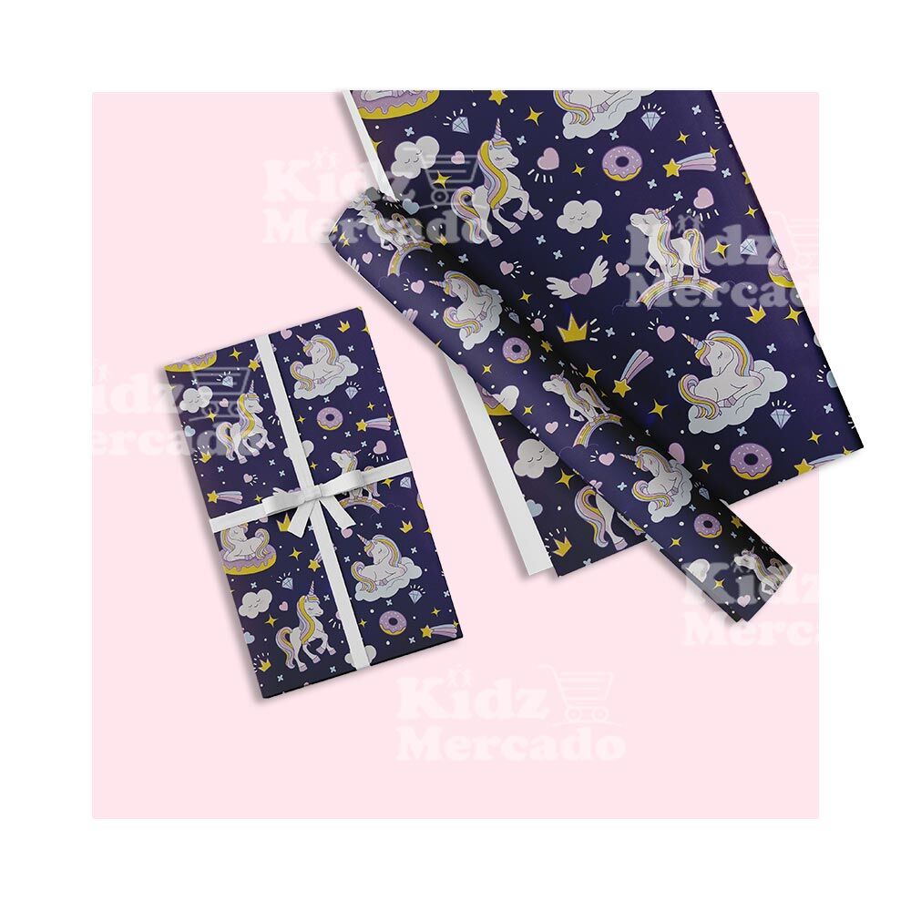 Gifting-Wrapping-Paper-Unicorn-Donut