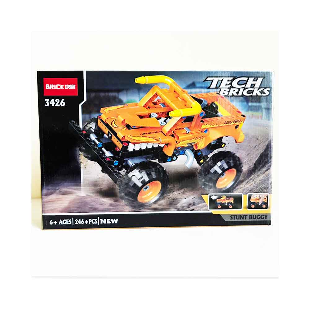Tech-Bricks--Stunt-Buggy-Building-Blocks for Kids